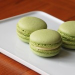 Macaron – green tea –