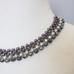 Party necklace request in purple