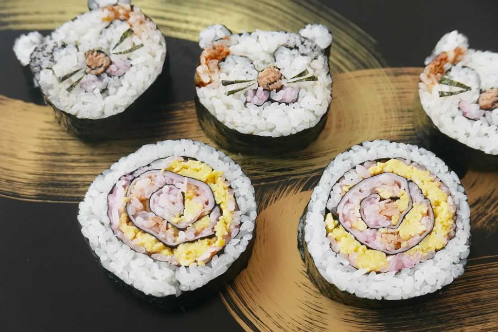 Sushi neko rose1