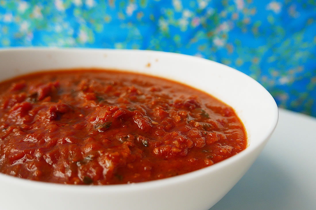 Tomato sauce for pasta