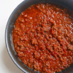 Easy meat sauce / Bolognese sauce