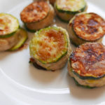 Zucchini ground pork sandwich