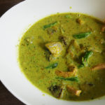 Thai green curry with homemade paste