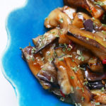 Sweet and spicy eggplant – asian style